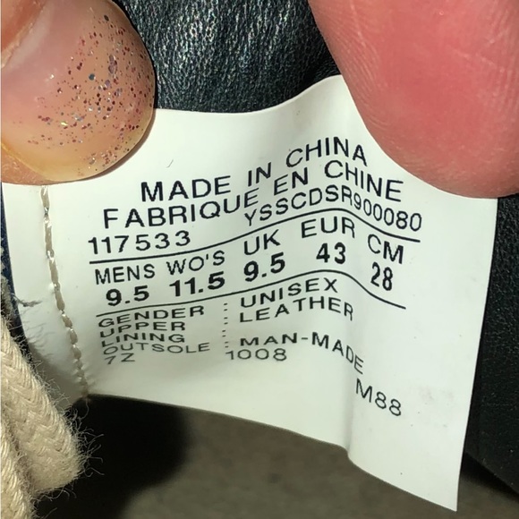 John Varvatos X converse  9.5 men’s/ 11 women’s RARE - Picture 14 of 14